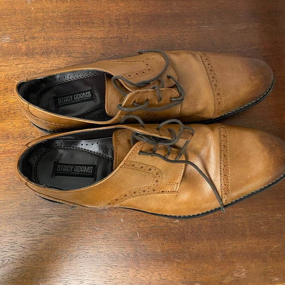 Stacy Adams Men’s brown dress shoes - Picture 4 of 5